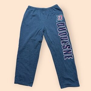 Vintage Duquesne Dukes Y2K Sweatpants Men’s XL JanSport Gray 2000s